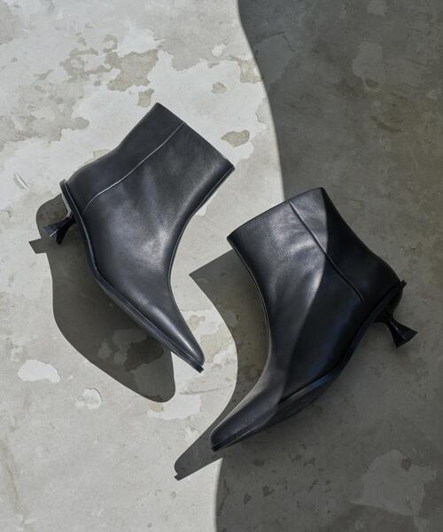 LANVIN en Bleu ブーツ ポインテッドショートブーツ レディース