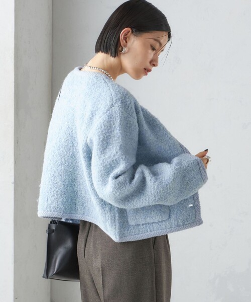 SHIPS（シップス） ジャケット ノーカラージャケット 「手洗い可能