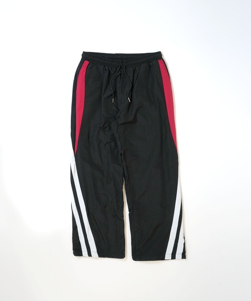 【BADBLOOD】ADS ヴィンテージ ナイロン トラック パンツ 全2色 WETTEMPT｜ウィテンプト】NYLON TRACK PANTS / ナイロントラック