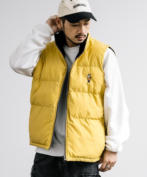 KRIFF MAYER（クリフメイヤー） ベスト ジレ ひっくり中綿ベスト