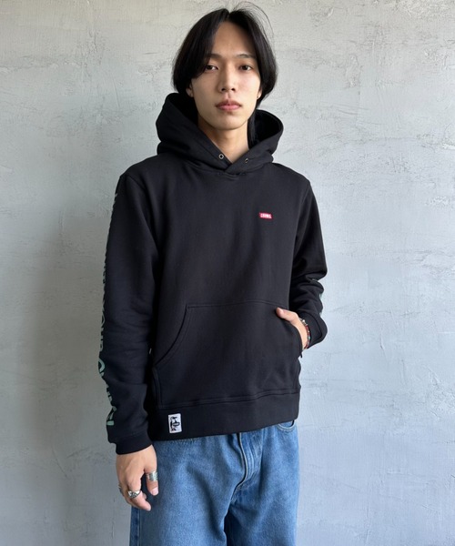 CHUMS パーカー 「WEB限定」「CHUMS/チャムス」 HWYC 袖プリント