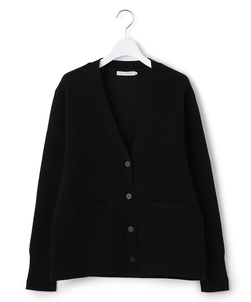 美品✨ICB 洗える ソフトカシミヤミックス Vネックカーディガン 2024AW ICB（アイシービー） カーディガン 「洗える」ソフトカシミヤミックス