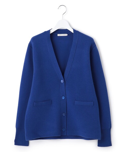 ICB（アイシービー） カーディガン 「洗える」ソフトカシミヤミックス