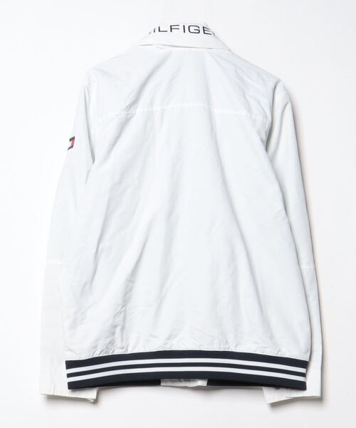 TOMMY HILFIGER」 ナイロンブルゾン LARGE ホワイト メンズ - TOMMY 