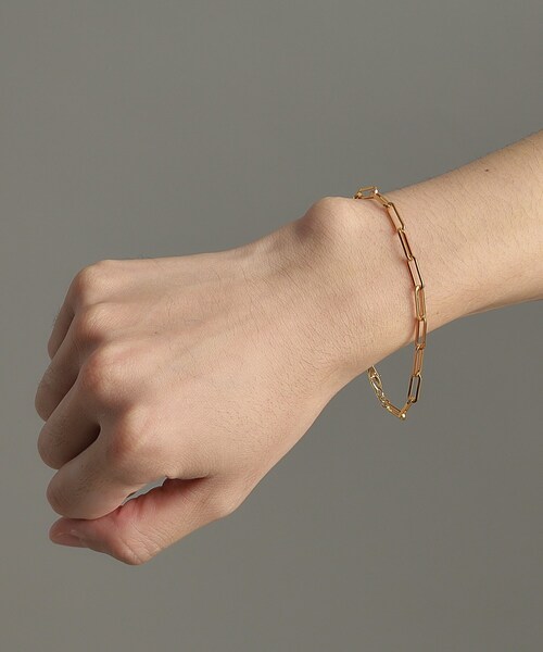 COCOSHNIK（ココシュニック） ブレスレット シルバー デザインチェーン