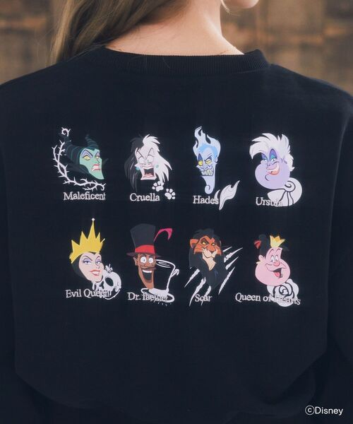 トレーナー スウェット Disney Villains / スウェットプルオーバー レディース Disney トレーナー スウェット Villains / スウェットプル