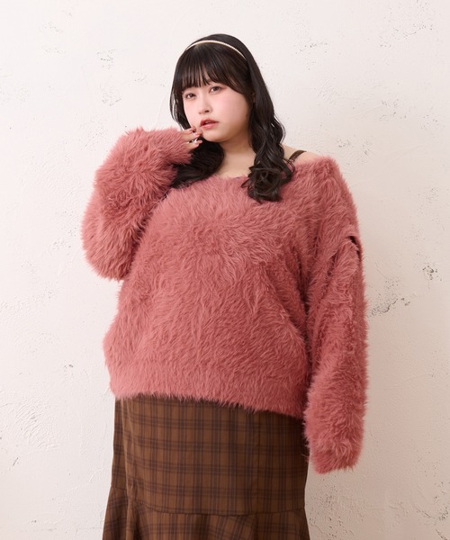 Louiosy（ルオシー） カーディガン 「大きいサイズ」マルチウェイ