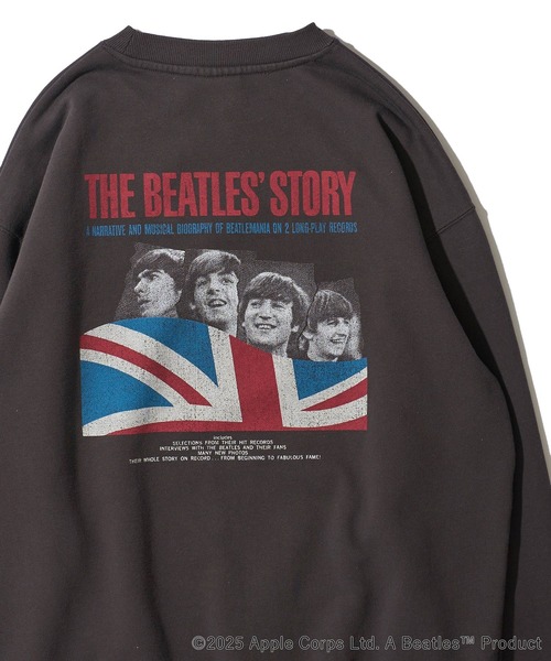 トレーナー スウェット 「THE BEATLES/ザ ビートルズ」ユニオンジャックスウェットプルオーバー レディース メンズ