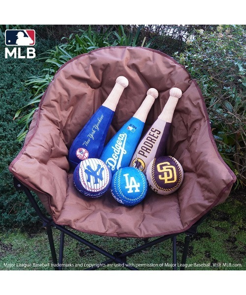 MLB - タイムSALE‼️新品MLB LAドジャース特大クッション3点ドジャースクッション MLBグッズ】ドジャース ボール型クッション 大谷翔平 山本由伸