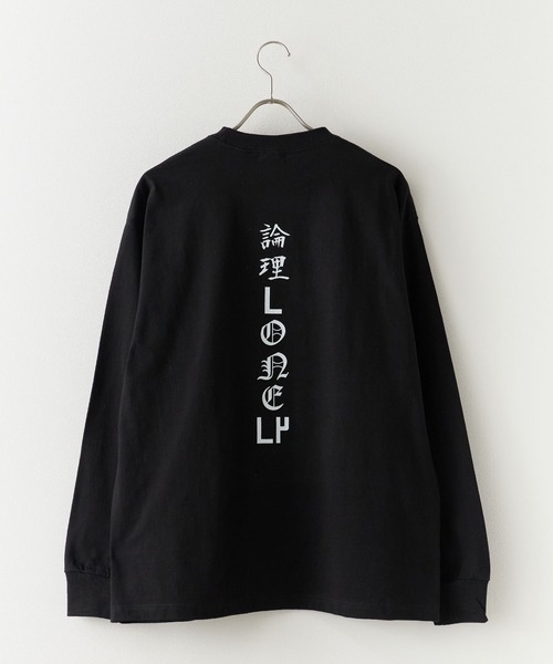 LONELY/論理 tシャツ LONELY(論理)/ロンリー GASYA DOKURO LONG LONELY/論理 tシャツ LONELY(論理)/ロンリー GASYA DOKURO LONG