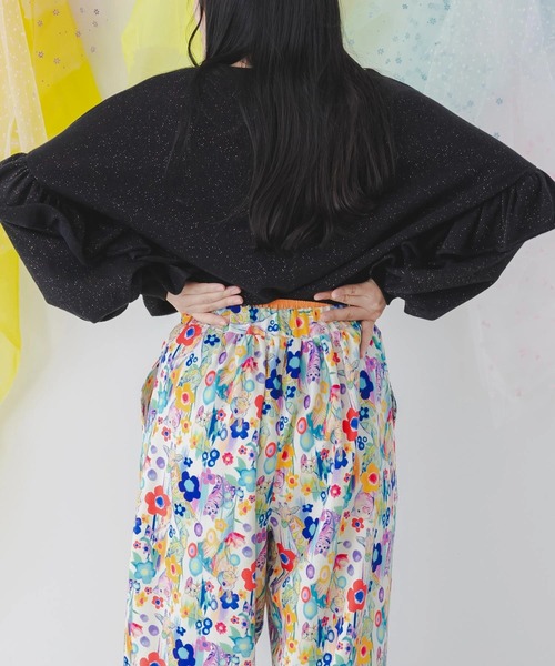 scolarパンツ ScoLar パンツ ScoLar/スカラー アニマル × 花柄PT レディース