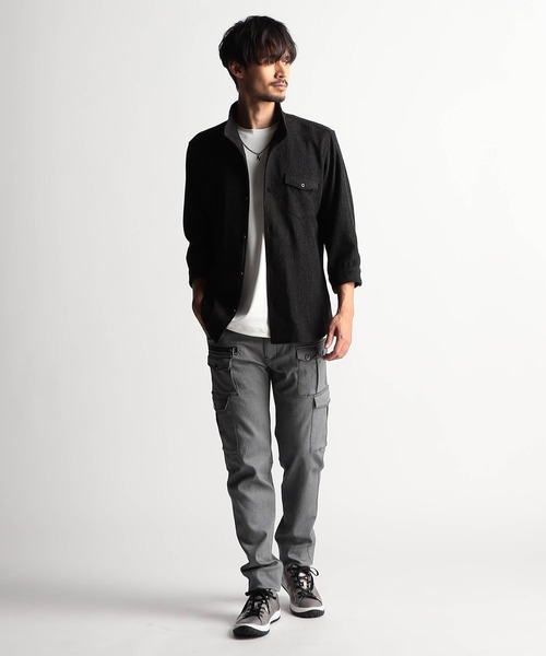 【新品未使用】サイズ7 メンズ シャツ ラッセルノ 2120 NICOLE CLUB FOR MEN（ニコルクラブフォーメン） シャツ ラッセル