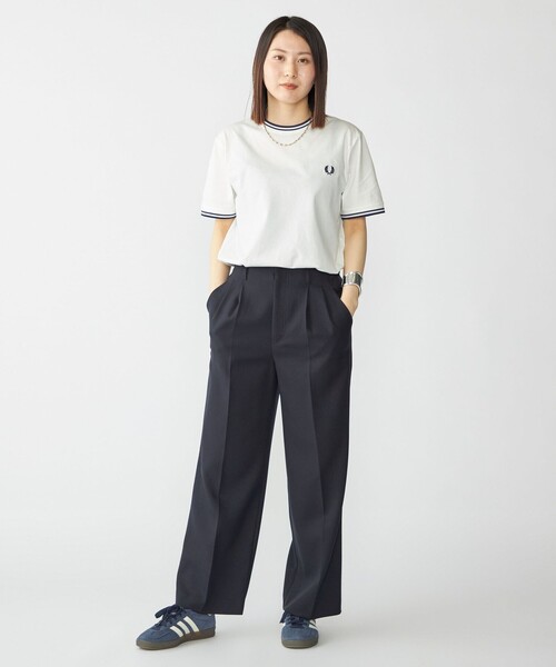 トップス FRED PERRY 楽天市場】フレッドペリー Fredperry Tシャツ M1588 Twin Tipped