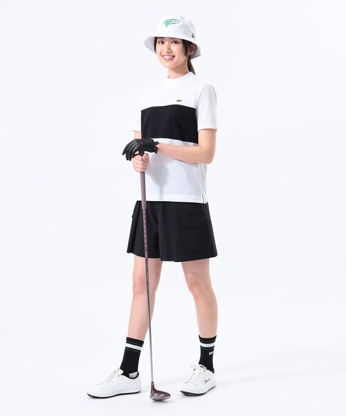 ビームスゴルフ 撥水カーゴショートパンツ サイズL ブラック 新品 本物 春夏 BEAMS GOLF パンツ ORANGE LABEL / 撥水 カーゴ ショートパンツ