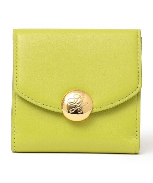 シップス（SHIPS）/イタリアンレザー ゴールドパーツ 二つ折り 財布 SHIPS（シップス） 財布 イタリアンレザー ゴールドパーツ 二つ折り