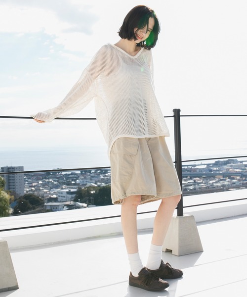 forksy. パーカー 「forksy.」オーバーサイズ ロングスリーブ