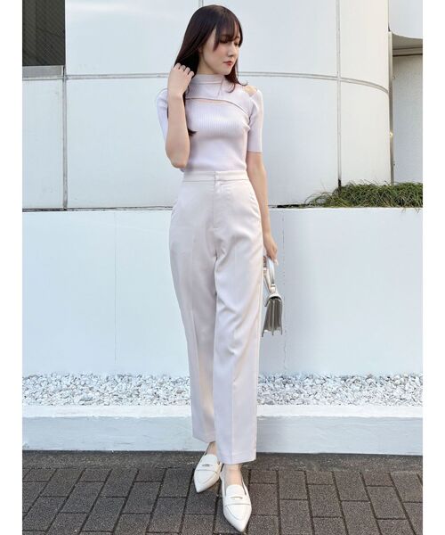 MERCURYDUO パンツ basicテーパードパンツ レディース