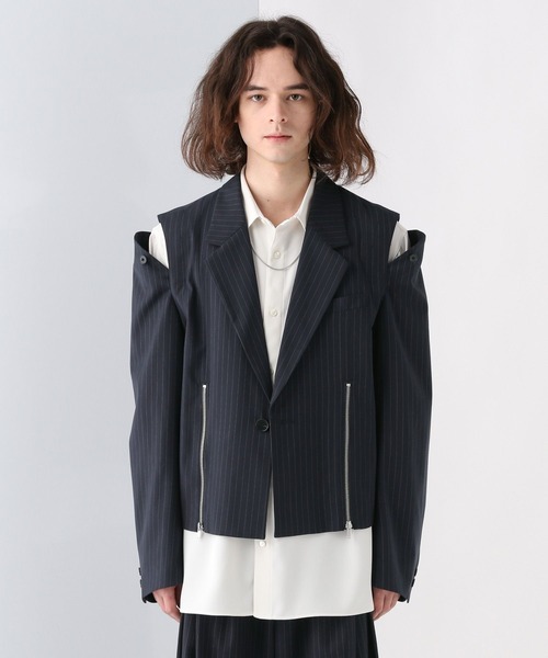 HARE ジャケット テーラードジャケット 「SET UP対応」2WAYZIP