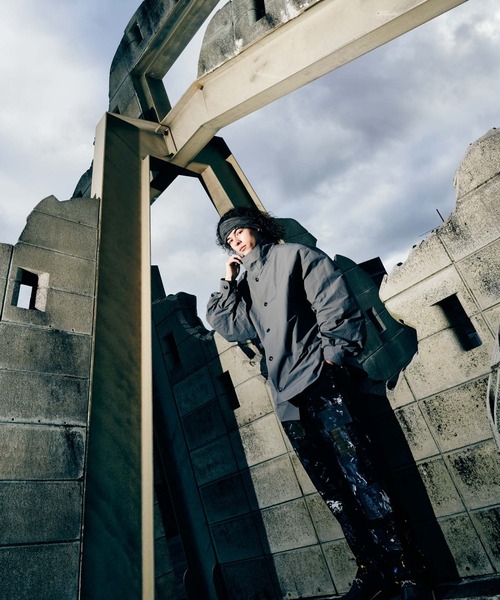 glamb（グラム） シャツ Deformed Stand Collar Shirt / デフォーム