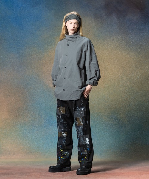 glamb（グラム） シャツ Deformed Stand Collar Shirt / デフォーム