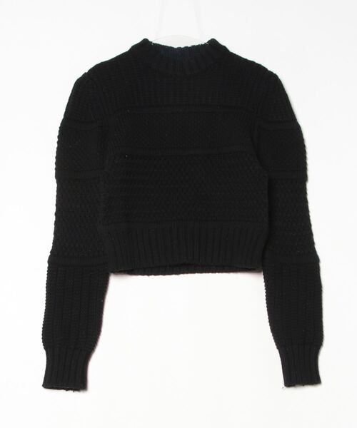 DIESEL ブラック ニット 長袖 DIESEL BLACK GOLD 「DIESEL GOLD」 長袖ニット X-SMALL ブラック