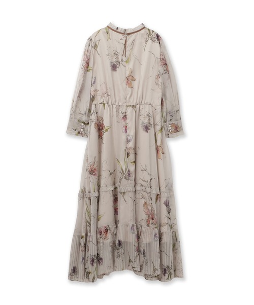 【期間限定】Audie a Muses　ボタニカルプリントワンピース Audie a Muses ワンピース ボタニカルプリントワンピース