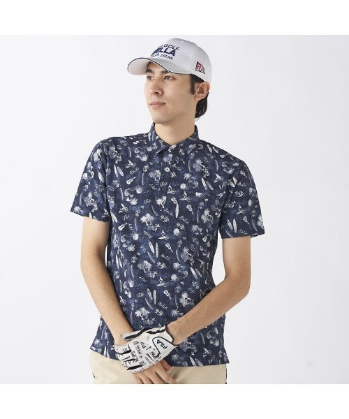 FILA GOLF tシャツ GOLF/フィラ ゴルフ ゴルフウェア ポロシャツ