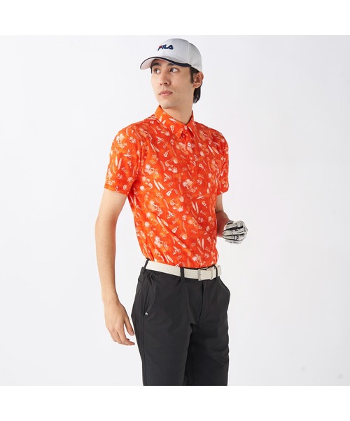 FILA GOLF アロハシャツ tシャツ GOLF/フィラ ゴルフ ゴルフウェア