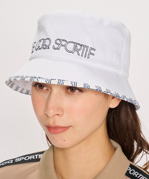 ☆LECOQ GOLF☆ルコック韓国 レディースバケハ le coq sportif GOLF 帽子 ハット バケットハット レディース