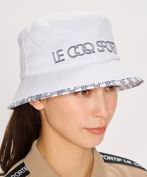 le coq sportif GOLF 帽子 ハット バケットハット レディース