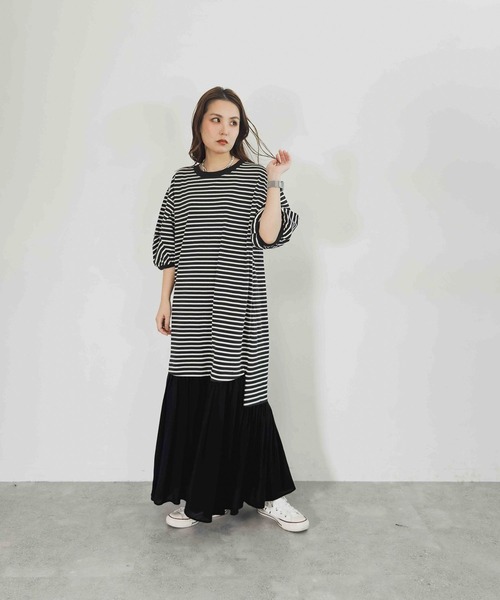 ワンピース 「MODE NORM CORE」 BIGTドッキングワンピース（niko and  