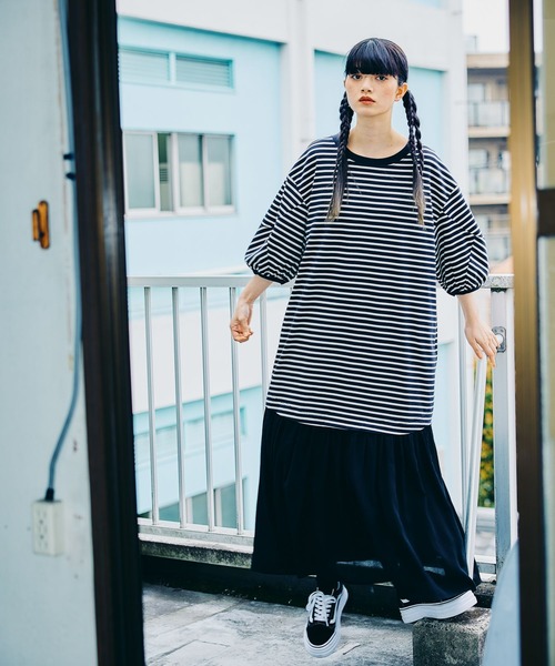 新品☆MODE NORM CORE BIGTドッキングワンピース niko and ｜[MODE NORM CORE] BIGTドッキングワンピース