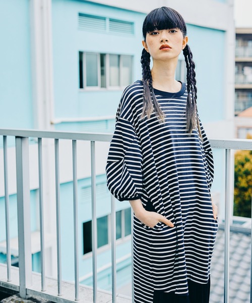 新品☆MODE NORM CORE BIGTドッキングワンピース セール】【MODE NORM CORE]】BIGTドッキングワンピース