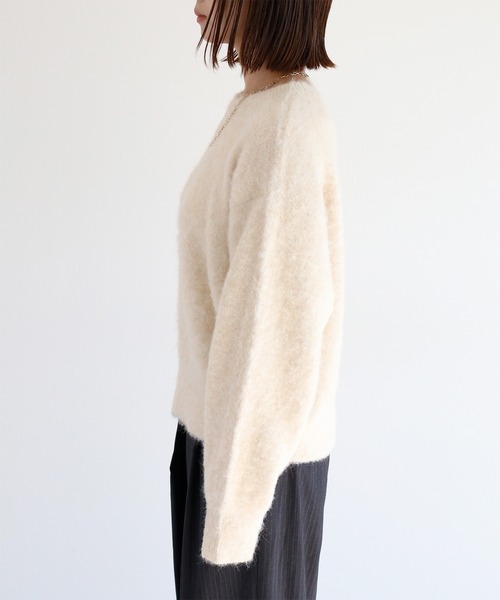 「cepo」 長袖ニット M ピンク レディース_画像4