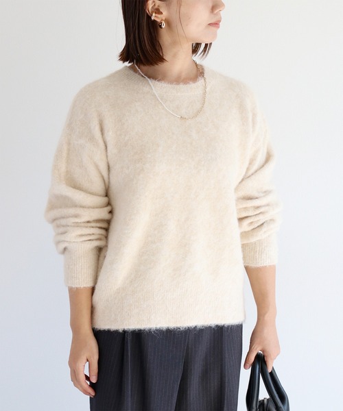 「cepo」 長袖ニット M ピンク レディース_画像6