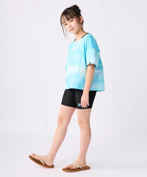 FILA（フィラ） 水着 「FILA/フィラ」キッズ捲れ防止タンキニTシャツ