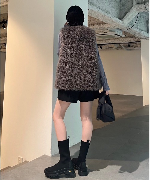 FRAY I.D（フレイ・アイディー） ショートブーツ 36 ブラック