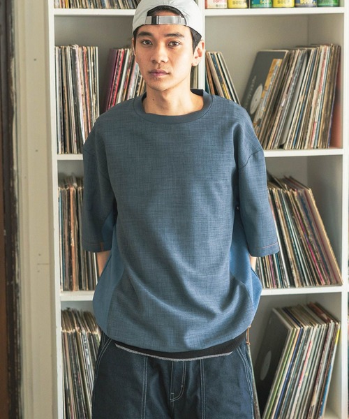 niko and… tシャツ テックツートーンフハクTシャツ メンズ