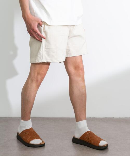 URBAN RESEARCH Sonny Label パンツ コーデュロイイージーバギー