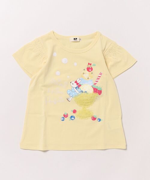 KP(キッズ) tシャツ mimiちゃん＆パフェ 半袖Tシャツ キッズ