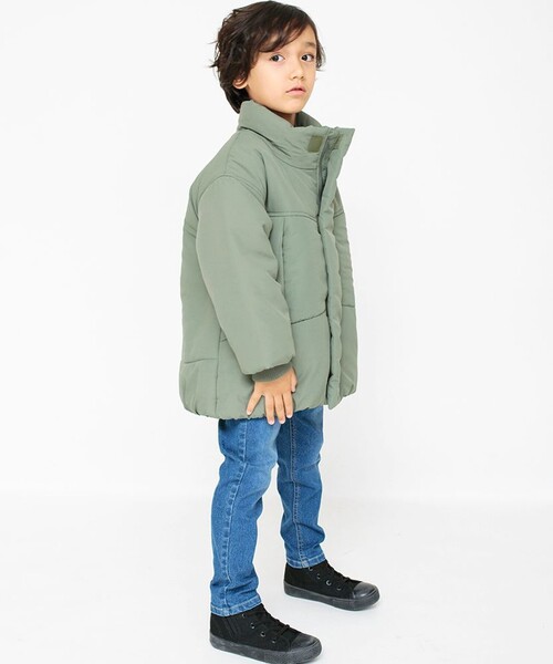 「branshes」 「KIDS」ジャケット 130 カーキオリーブ キッズ_画像4