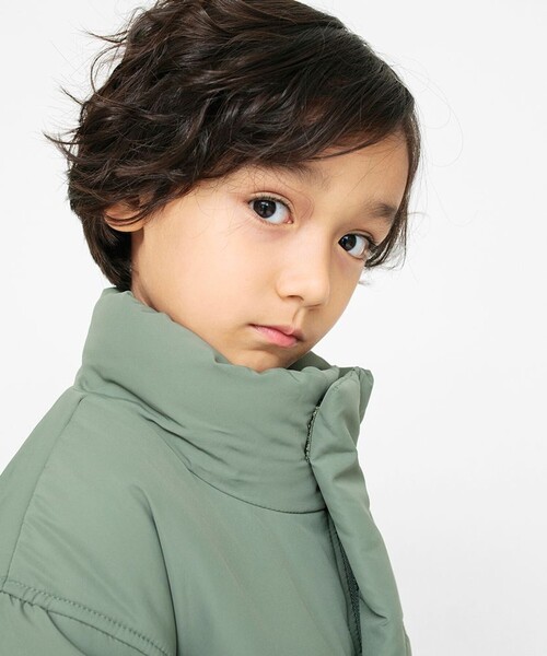 「branshes」 「KIDS」ジャケット 130 カーキオリーブ キッズ_画像6