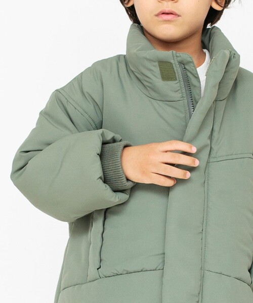 「branshes」 「KIDS」ジャケット 130 カーキオリーブ キッズ_画像9