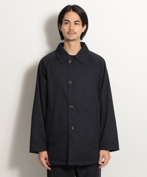 niko and... レザーコート　カラー完売品 niko and…（ニコアンド） ステンカラーコート LARGE キャメル メンズ