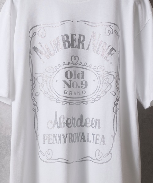 NUMBER (N)INE（ナンバーナイン） tシャツ NUMBER NINE GLITTER