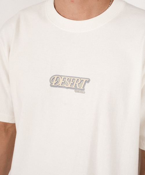 Re:room（リルーム） tシャツ デゼルトロゴプリントTシャツ メンズ