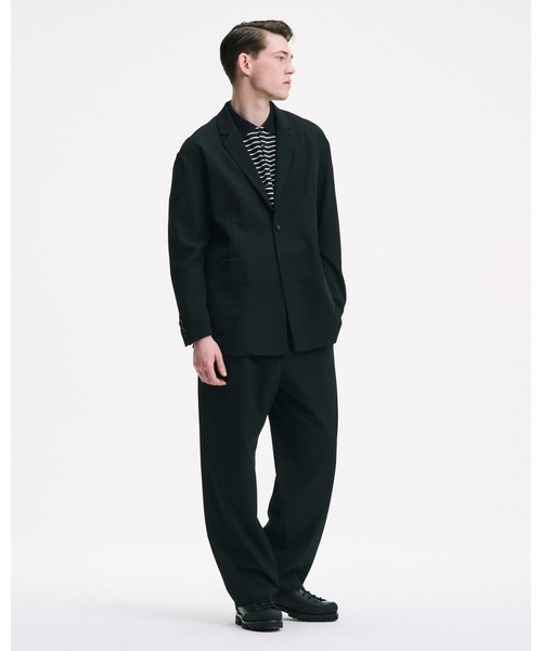 ジャケット テーラードジャケット WASHER WOOL RELAX-FIT BLAZER メンズ レディースの画像