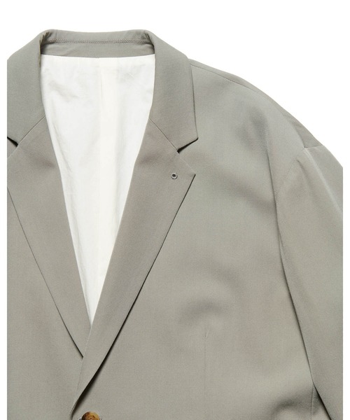 ジャケット テーラードジャケット WASHER WOOL RELAX-FIT BLAZER メンズ レディースの画像