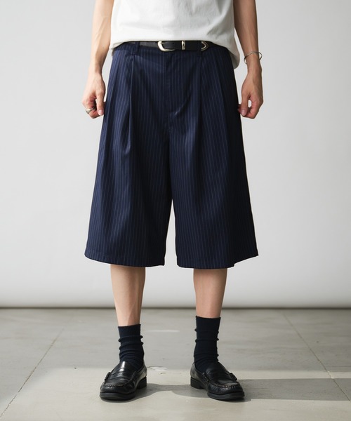 アパルトモン購入 エスゼットブロックプリンツ 22SS ストライプショートパン ストライプショートパンツ【WHITE】 – ELLIE