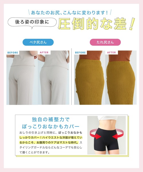 BELMISE（ベルミス） ガードル ショーツ 「公式」 スタイリング